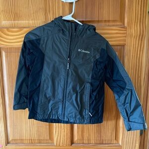 Columbia Kids Dark Gray Raincoat